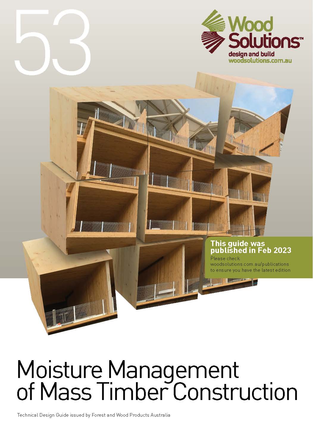 Picture of Moisture Management of Mass Timber Construction | WoodSolutions